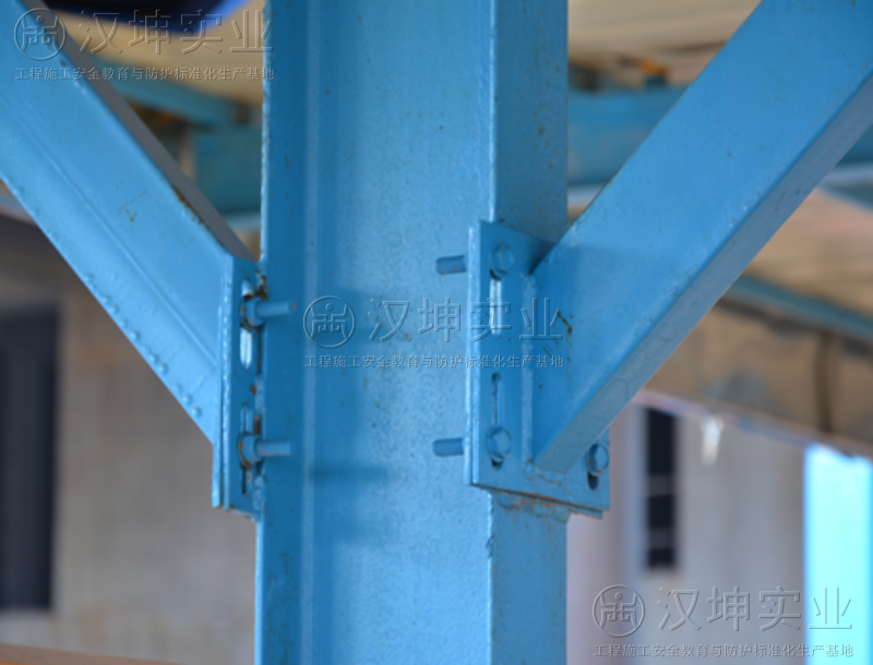 钢筋加工棚双立柱Y字型