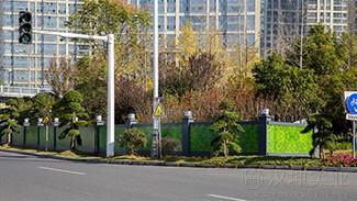汉坤实业装配式围挡 让这个市政项目更亮眼