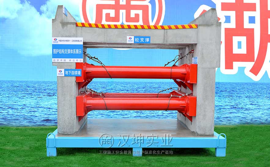 围护结构支撑体系展示 建筑质量样板展示区