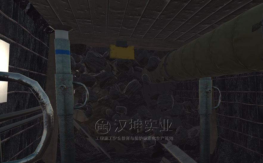 煤矿VR安全体验软件，顶板坍塌VR体验