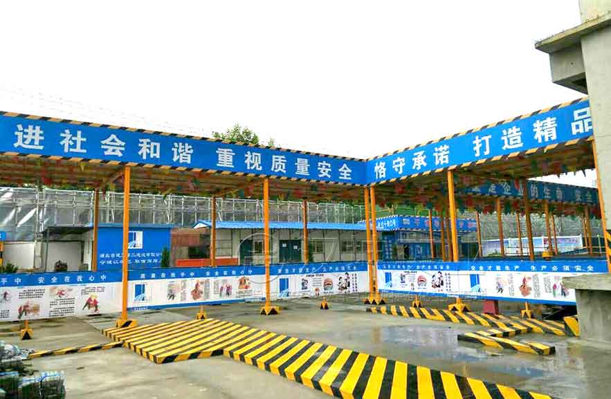 汉坤实业安全通道助力湖北建工二建-武汉-宝业中心项目打造标化工地 汉坤实业安全通道助力湖北建工二建-武汉-宝业中心项目打造标化工地